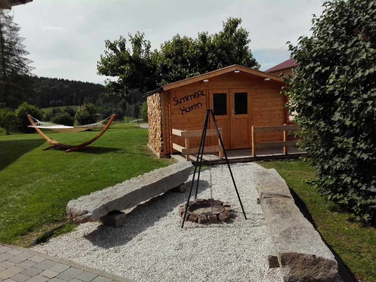 Ferienhaus Plattenstein Kirchberg  Bagian luar foto